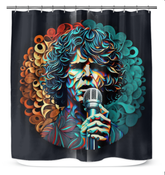 Jazz Solo Shower Curtain